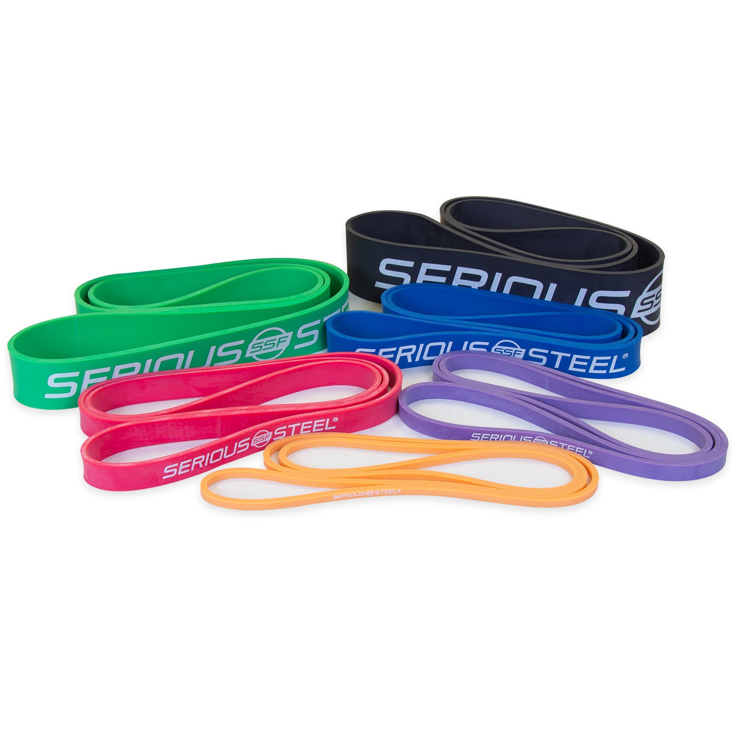 32 Exercise and Resistance Bands Serious Steel Fitness