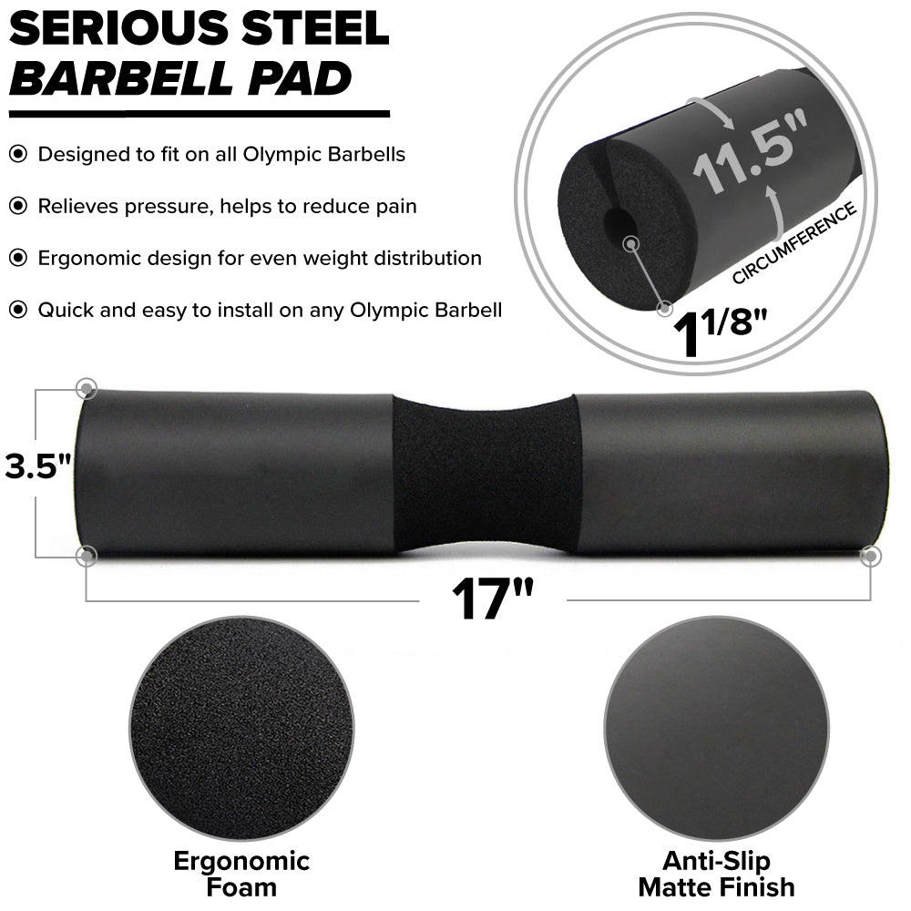 Barbell Pad (Hip Thrust Pad) – Serious Steel Fitness
