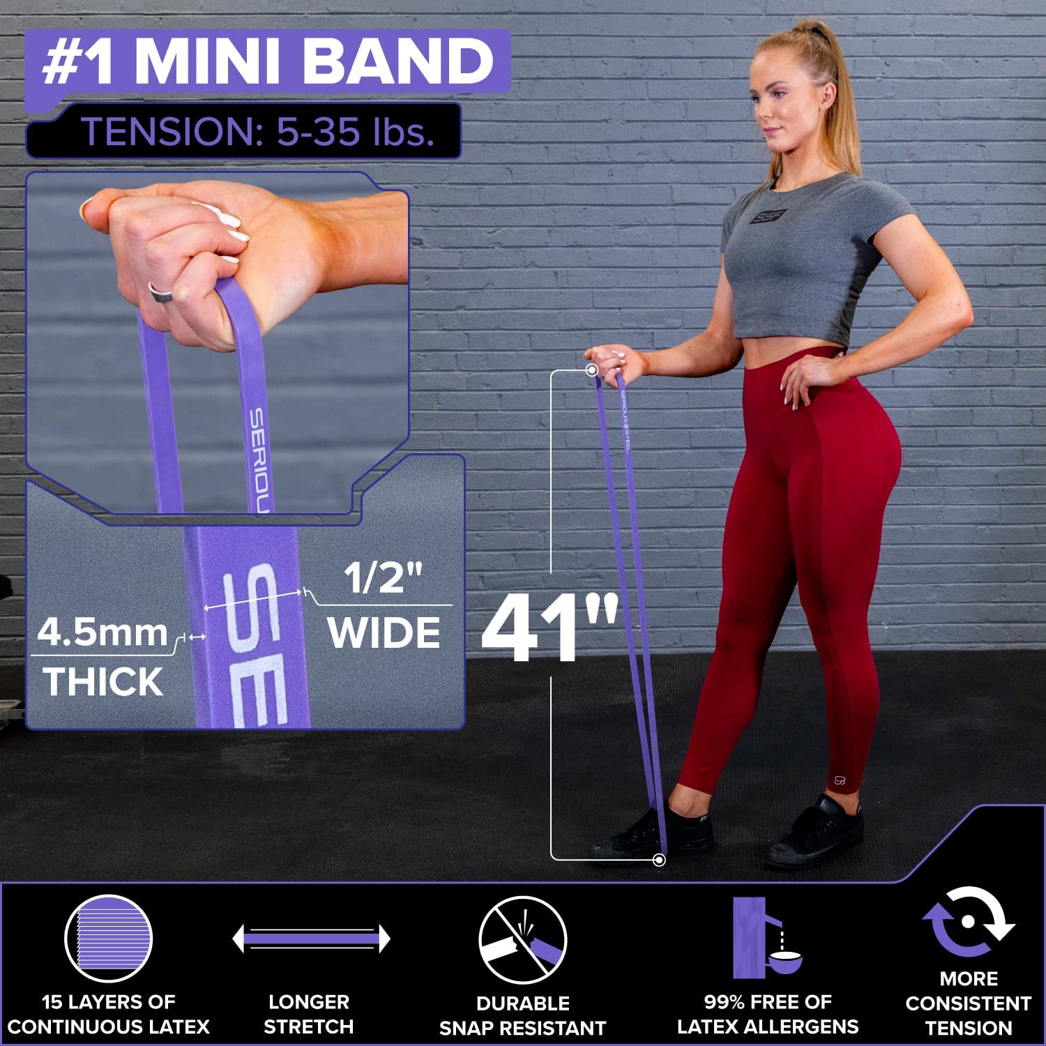 41 Average Resistance Band Serious Steel Fitness