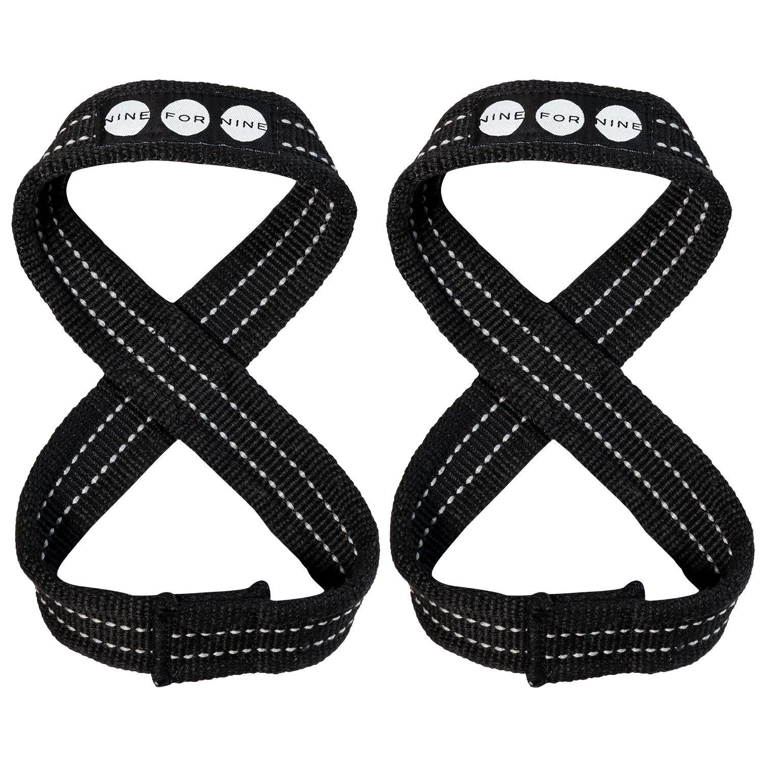 SERIOUS STEEL FITNESS Figure 8 Straps, Deadlift Straps, Heavy Duty  Lifting Straps