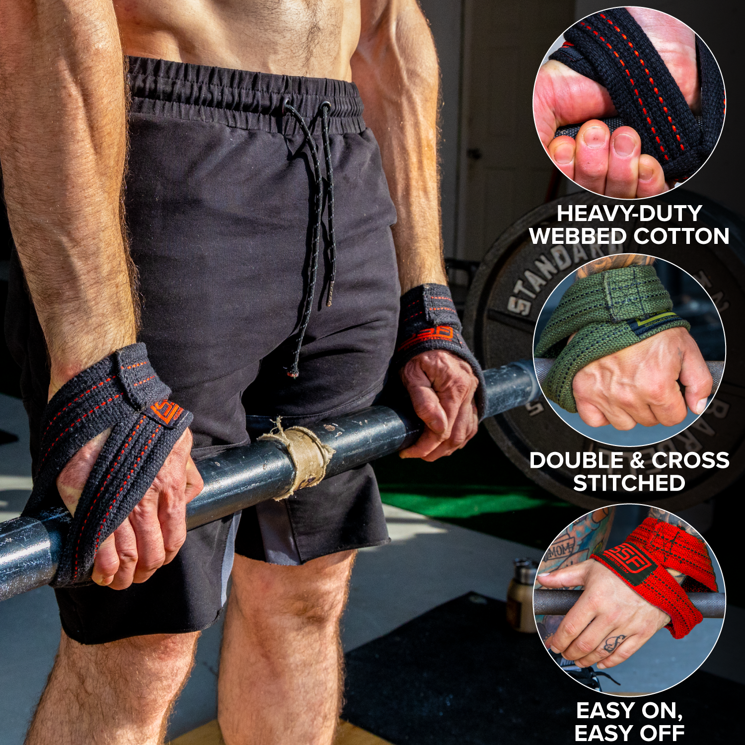 How to Use Lifting Straps for 4 Different Exercises - Steel